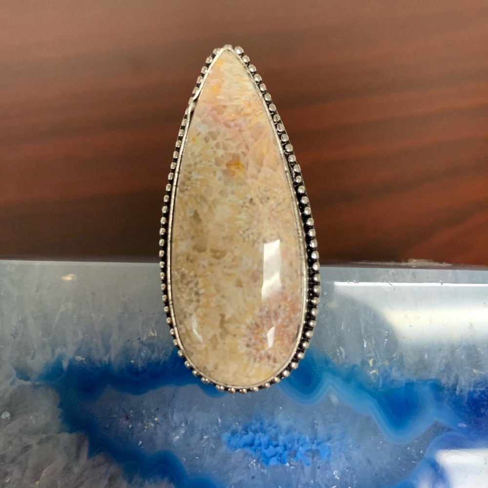 Ring - fossil coral